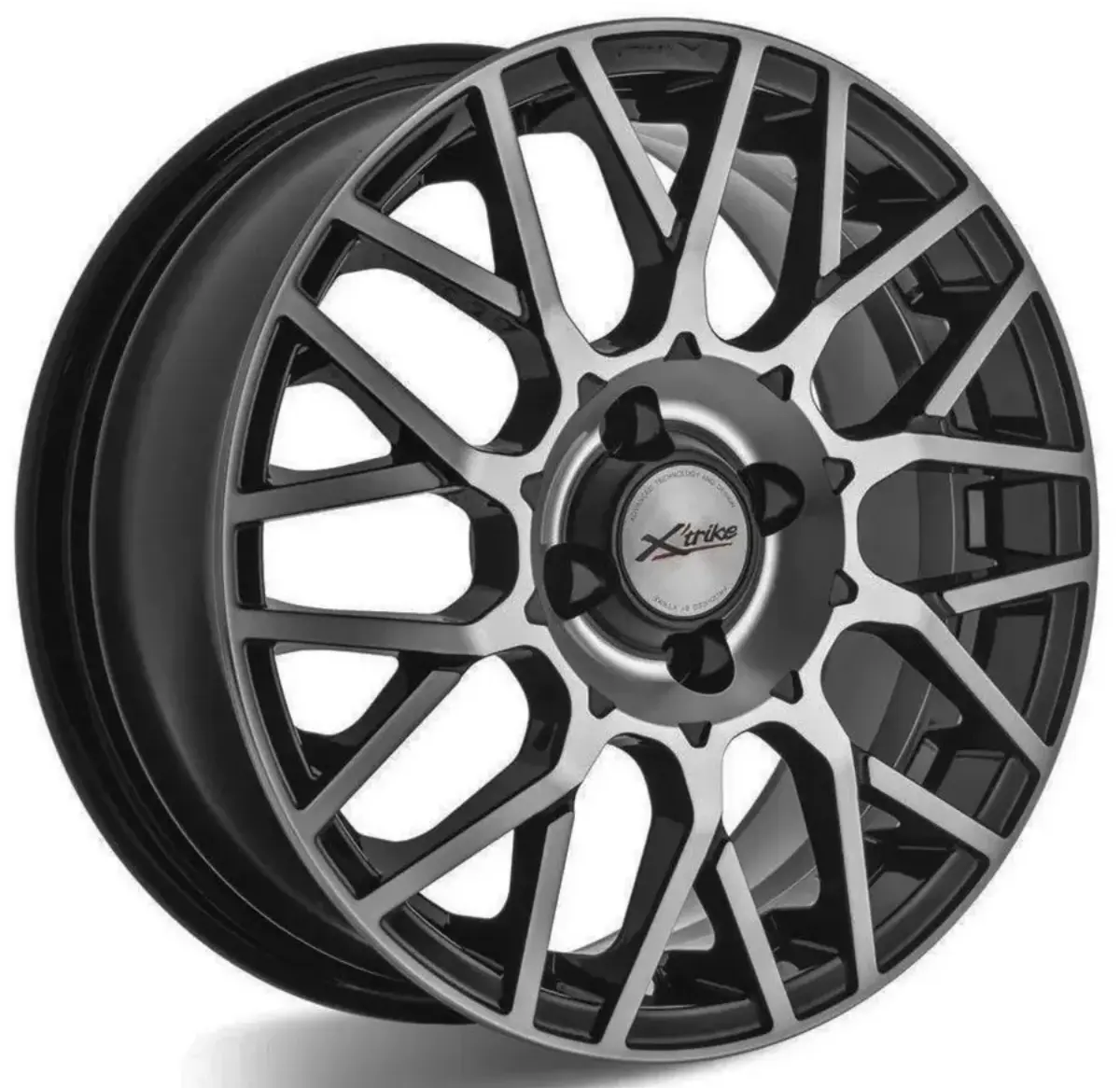 X-TRIKE X-132 6.0x15/4x100 ET46 D54.1 BK/FP