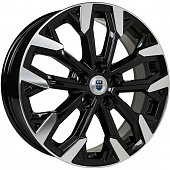КиК Морейн КС1046 6.5x17/5x114.3 ET40 D64.1 Алмаз черный