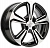 KHOMEN WHEELS KHW1502 (Vesta) 6.0x15/4x100 ET50 D60.1 Black-FP